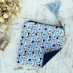 Pochette wet-bag lavabile "Giramondo" Grande