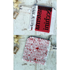 Pochette wet-bag lavabile "Giramondo" Grande